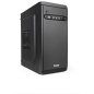 TooQ Caja Minitorre Micro-ATX Negra