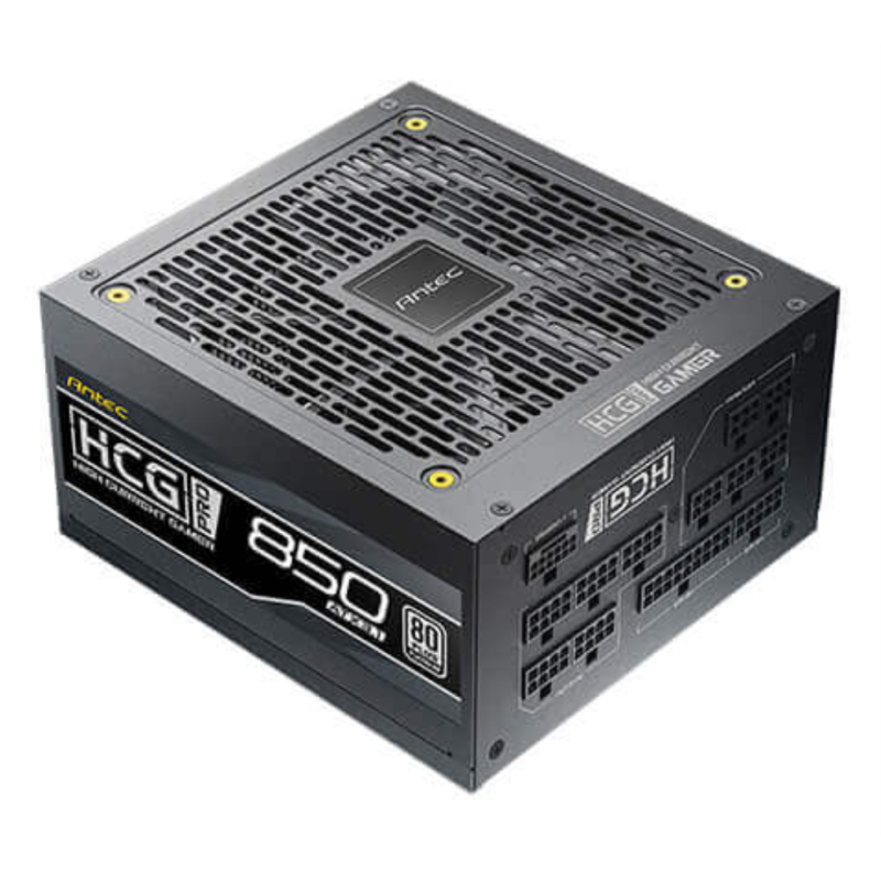 Antec HIGH CURRENT GAMER HCG850 PRO Platinum ATX 3.1 unidad de fuente de alimentación 850 W 20+4 pin ATX Negro