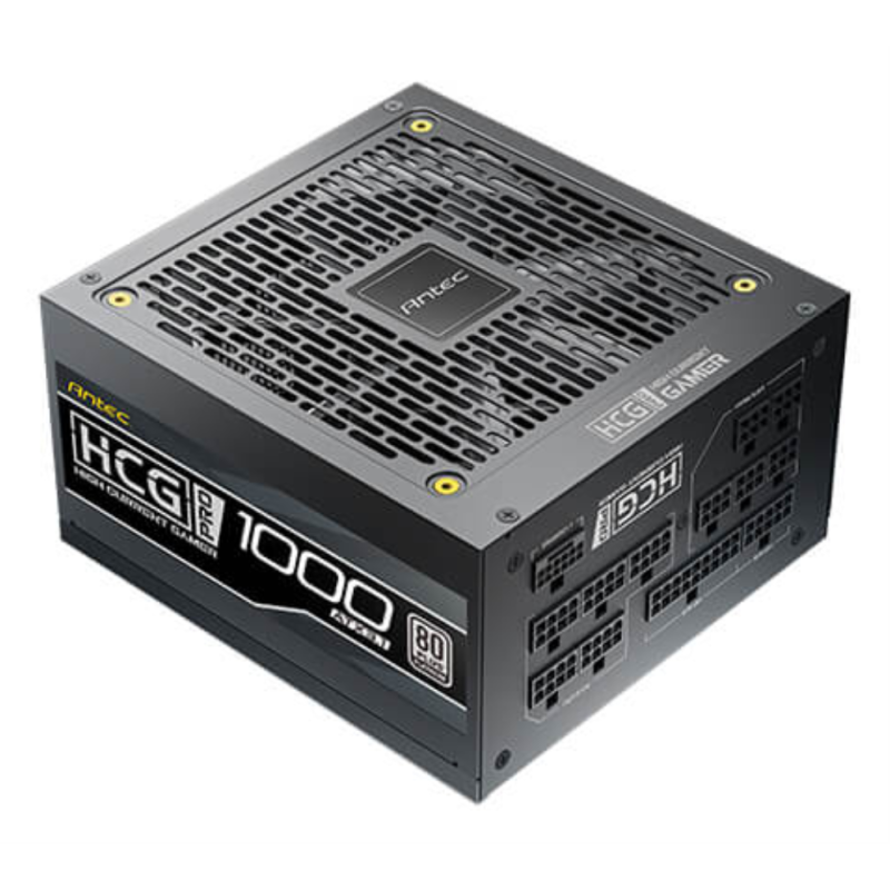 Antec HIGH CURRENT GAMER HCG1000 PRO Platinum ATX 3.1 unidad de fuente de alimentación 1000 W 20+4 pin ATX Negro