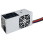 TooQ Ecopower II TFX OEM unidad de fuente de alimentación 500 W 20+4 pin ATX Plata