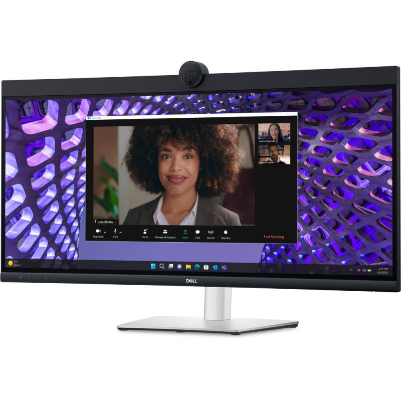 DELL P Series P3424WEB pantalla para PC 86,7 cm (34.1) 3440 x 1440 Pixeles 4K Ultra HD LCD Negro