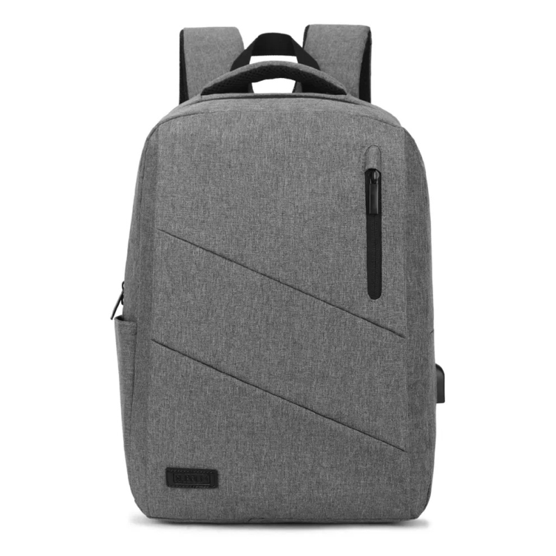 SUBBLIM City Backpack Mochila para portátil 15.6, Poliéster Oxford, Gris