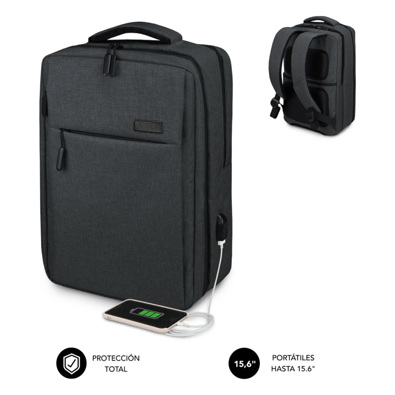 SUBBLIM MOCHILA TRAVELLER AIR PADDING 15.6 GREY