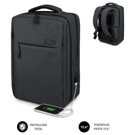 SUBBLIM MOCHILA TRAVELLER AIR PADDING 15.6 GREY