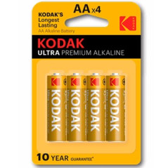 Blister pilas kodak alcalina ultra aa lr6 - blister 4 pilas