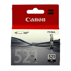 Cartucho tinta canon cli 521bk negro 9ml pixma 3600 - 4600 - 4700 - mp