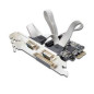 Tarjeta ewent combo serie paralelo pci express 2+1 puertos