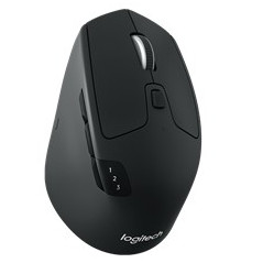 Mouse raton logitech m720 optico wireless y bluetooth inalambrico tria