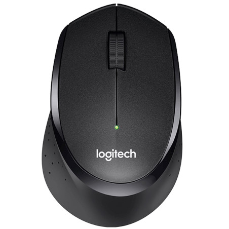 Mouse raton logitech b330 optico wireless inalambrico silent plus negr