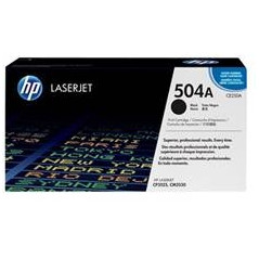 Toner hp 504a ce250a negro 5000 paginas cm3530 - cp3525