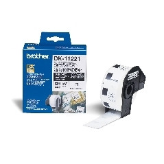 Etiquetas papel precortada brother dk11221 23 x 23 mm cuadrada ql - 50