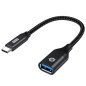 Adaptador usb tipo c a usb tipo a conceptronic 0.2m - macho - hembra