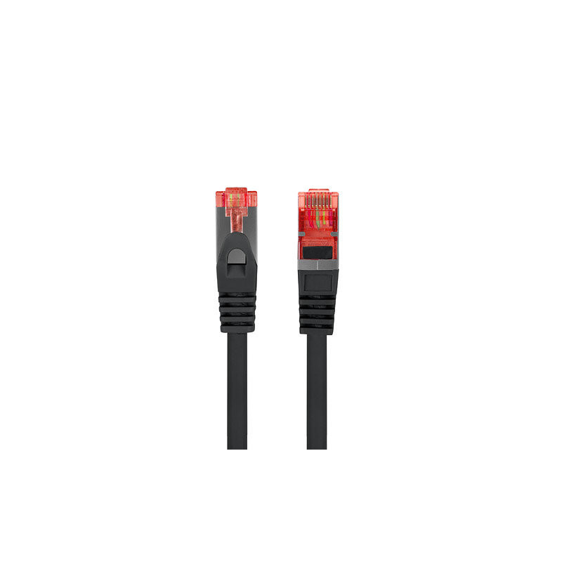 Cable red lanberg latiguillo cat.6 s - ftp lszh cu 5m negro fluke passed