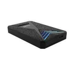 Caja externa gaming tooq tqe - 2550bl para hdd - ssd 2.5 pulgadas 9.5m
