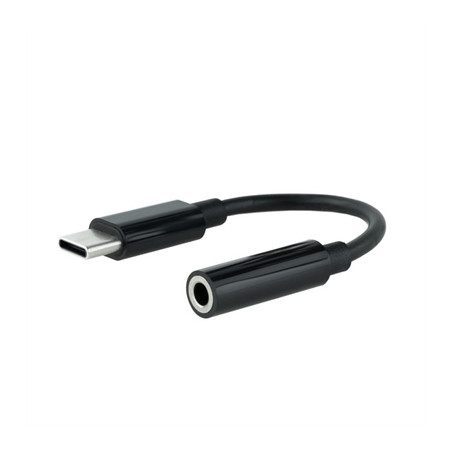 Cable adaptador usb c a jack 3.5mm nanocable 0.11m - macho - hembra - 