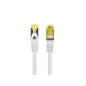 Cable red lanberg latiguillo cat.6a s - ftp lszh cu 1m gris fluke passed