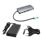 Nano dock i - tec usb - c metal dmi - vga with lan + universal charger 77 w