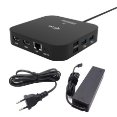Docking station i - tec usb tipo c 10 en 1 + cargador universal 100w