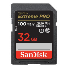 Tarjeta memoria secure digital sdhc 32gb sandisk extreme pro clase 10 