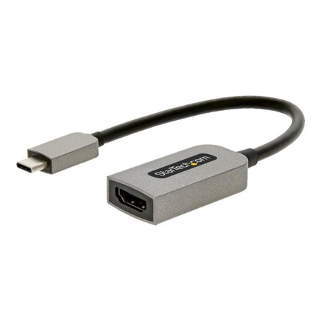 Adaptador usb tipo c a hdmi 4k uhd startech 13cm - macho - hembra - gr