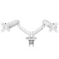 Soporte de mesa gas mars gaming vesa hasta 32 pulgadas 100x100 max 10kg blanco
