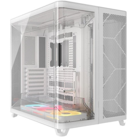 Caja ordenador gaming corsair air 5400 lx - r rgb icue atx cristal tem