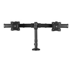Soporte mesa startech brazo doble vesa hasta 27 pulgadas 100x100mm max