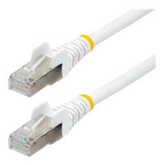 Cable de red startech latiguillo rj45 lszh s - ftp cat6a 1.5m blanco