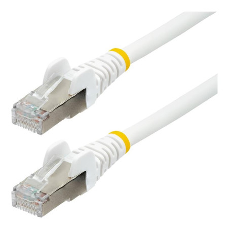 Cable de red startech latiguillo rj45 lszh s - ftp cat6a 7.5m blanco