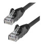 Cable de red startech latiguillo rj45 lszh utp cat6 5m negro