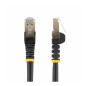 Cable de red startech latiguillo rj45 stp cat6a 1.5m negro