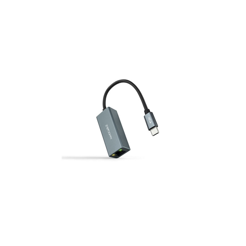 Adaptador nanocable conversor usb - c ethernet gigabit