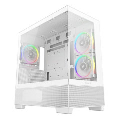 Caja ordenador gaming deepcool cg380 3f matx argb cristal templado bla