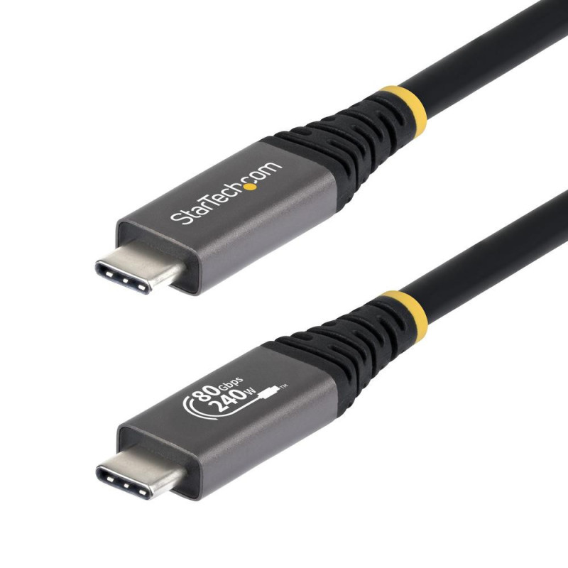 Cable usb tipo c startech 0.50m - macho - macho