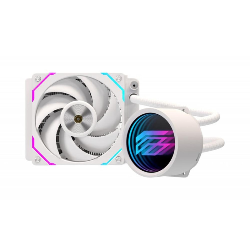 Kit refrigeracion liquida einarex flux 120 rgb 120mm blanco
