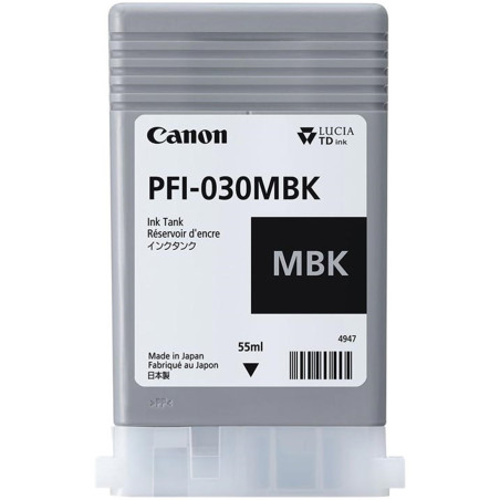 Cartucho canon pfi - 030 negro mate ta - 20ta - 20 mfp l24eita - 30ta 
