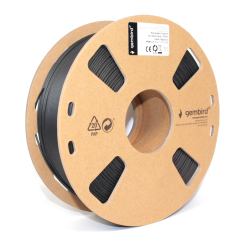 Gembird 3DP-PLA1.75-01-BK material de impresión 3d Ácido poliláctico (