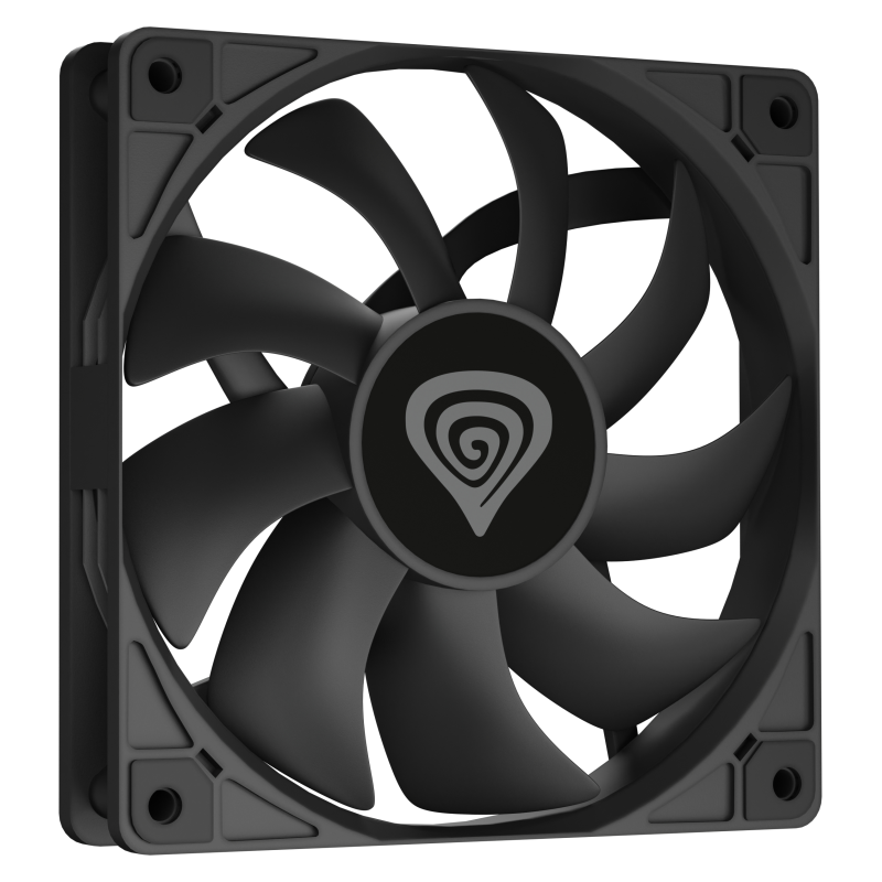 GENESIS Oxal 120 Carcasa del ordenador Ventilador 12 cm Negro 1 pieza(s)