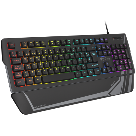 GENESIS Rhod 350 RGB teclado Juego USB QWERTY Español Negro