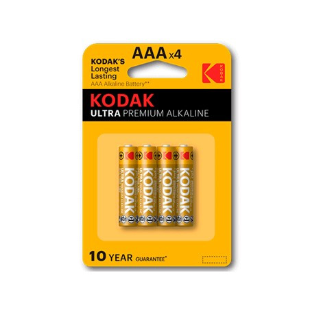 Blister pilas kodak alcalina ultra aaa lr3 - blister 4 pilas