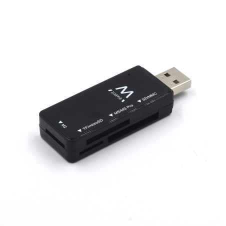 Lector de tarjetas multiple usb 2.0 ewent ew1049 ms - sd - t - flash -