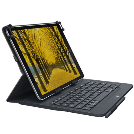 Funda logitech universal folio para tablets de 9 pulgadas - 10.1 pulga
