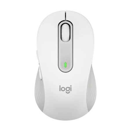 Mouse raton logitech m650 mediano optico wireless inalambrico blanco c