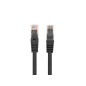 Cable red lanberg latiguillo cat.6 utp lszh cu 3m negro fluke passed