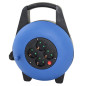 Regleta alargadera enrollacables 4 tomas - 15m - 16a - 250v - 3x1.5mm 