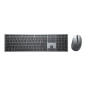 Kit teclado + mouse raton dell premier multi - device km7321w wireles 