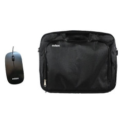 Maletin nilox essential 2 + mouse raton para portatil 15.6 pulgadas ne
