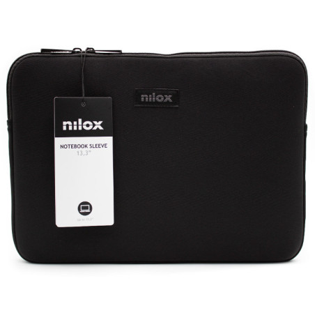 Funda portatil nilox 13.3 pulgadas negro