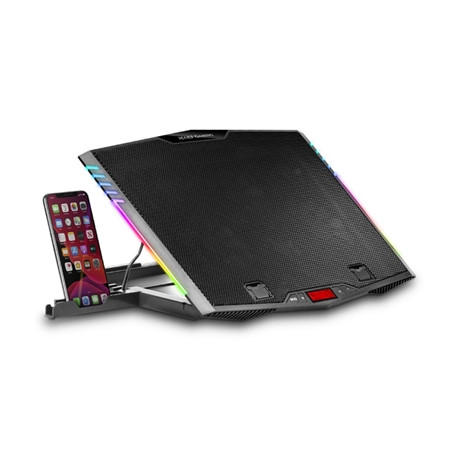 Base de refrigeracion mars gaming mnbc5 para portatil hasta 17.3 pulga