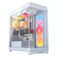 Caja ordenador corsair frame 4500x lx - r rgb atx cristal templado bla